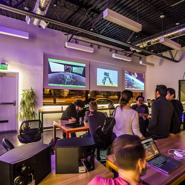 group of people networking